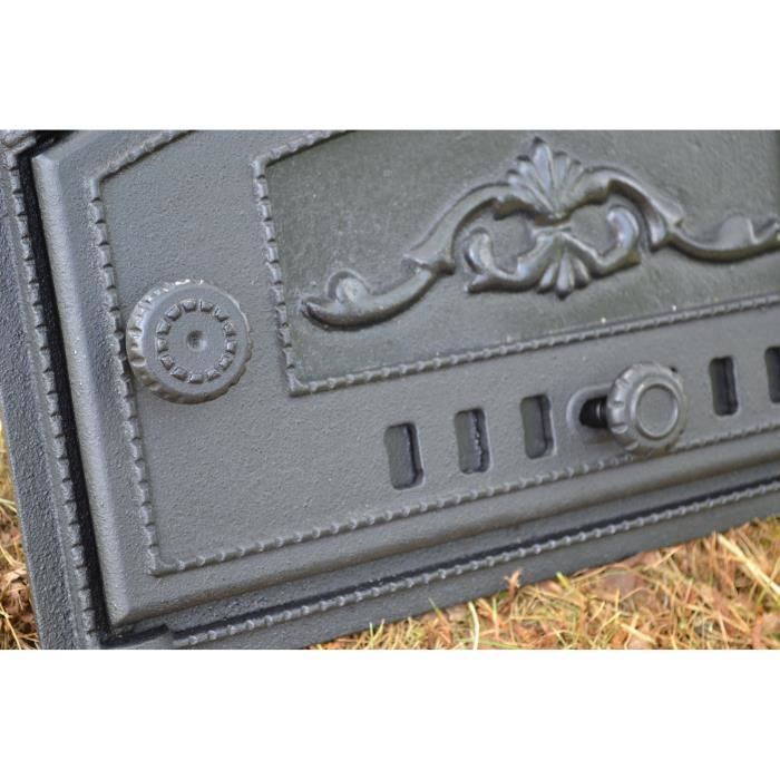 Porte De Four En Fonte 68x72 Cm Pour Poêle à Bois Ou Pizza - Marque GRACJA - Fabriqué En Pologne