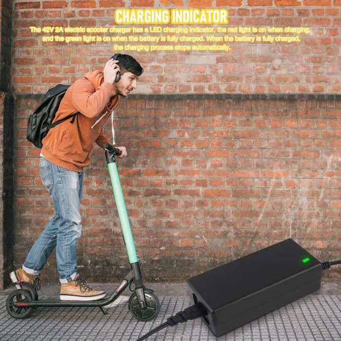 Lot De 50 Chargeurs Pour Trottinette électrique 42V 2A DC Batterie 36V Wispeed