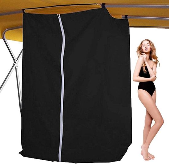 Housse De Transport Pour Tente De Douche / Cabine De Change – Nylon Résistant à La Déchirure, Grande Poche, Bandoulière Réglable, Pliable, Zipé