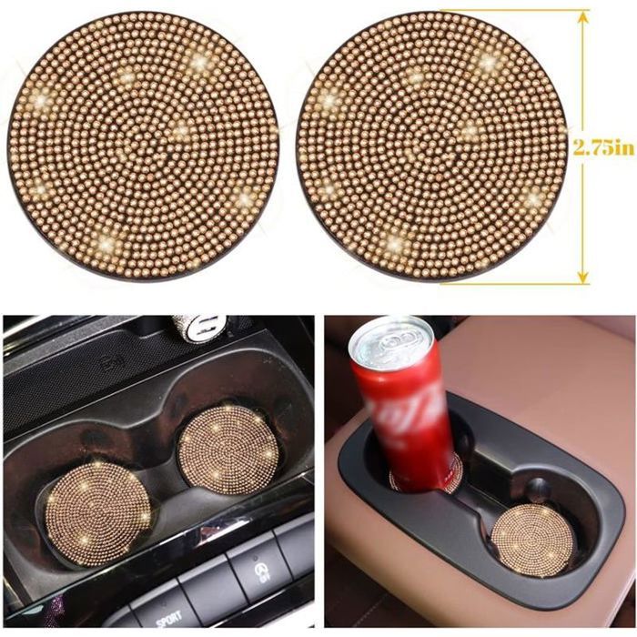 Lot De 2 Housse Ceinture De Sécurité Brillante Rouge Pailletée - Protection Confort Voiture Pour Adultes Et Enfants