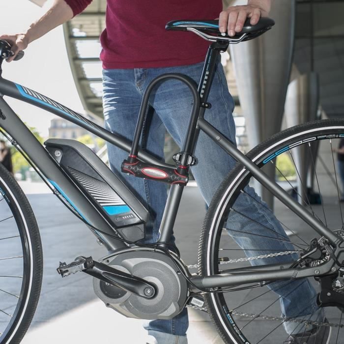 Antivol Vélo Et Scooter Master Lock – Chaîne En Acier Trempé Avec Clé – Niveau 9