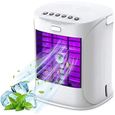 CLIMATISEUR MOBILE Portable refroidisseur d'air, mini climatiseur mobile, 4 en 1 purificateur d'humidificateur de refroidisseur 457