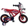 Vélo 12'' motobike - LUC1 - cadre acier - rouge - enfant-0