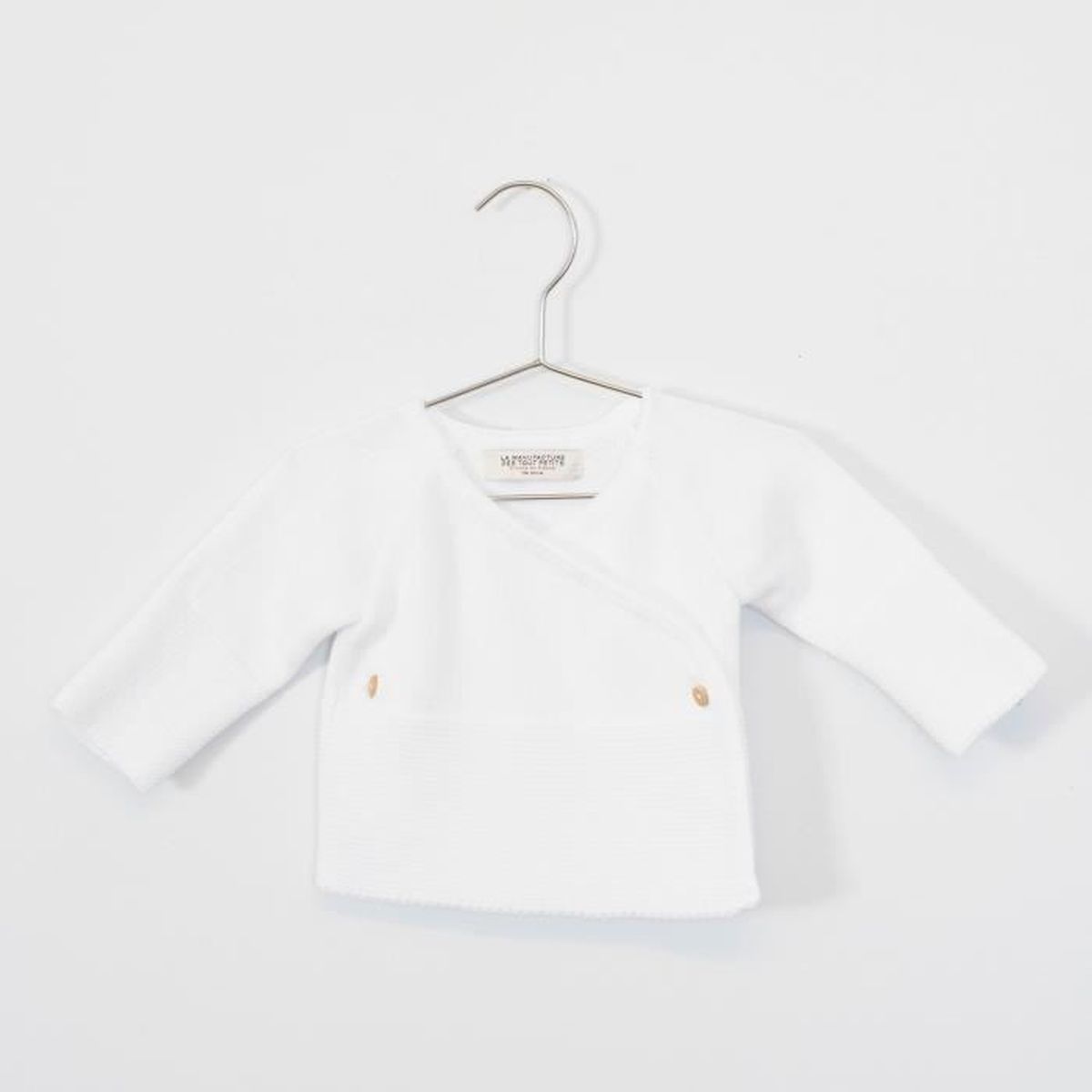 La Manufacture De Layette Brassiere Cache Coeur Made In France Avec Coton Bio Bebe Naissance Blanc 1 Mois Blanc Cdiscount Puericulture Eveil Bebe
