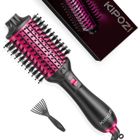 JETLIFETECH KIPOZI Brosse Soufflante, Brosse à Air Chaud pour Sécher, Lisser, Volume et Coiffer,3 températures,1000W Ions