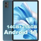 OUZRS Tablette 10 Pouces - Android 13 - 14 Go RAM - 256 Go ROM - WiFi 6 - Caméra 5+8MP
