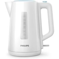 Philips Domestic Appliances Bouilloire Électrique - 1.7 L, Couvercle À Ressort Et Voyant Lumineux, Socle 360°, Blanc (Hd9318[u18]