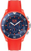 Ice Watch - Montre Hommes - Quartz - Chronographe - Bracelet Silicone Orange - 019841