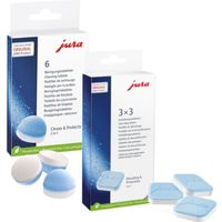 Kit de Pastilles nettoyantes et détartrantes pour machines à café Jura - JURA - 2-Phases - 15 pastilles