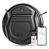 Robot Aspirateur Lefant M210Pro WiFi/App/Alexa/Bluetooth contrôle Mince 120min Boost de tapis 6 Modes de Nettoyage pour poil