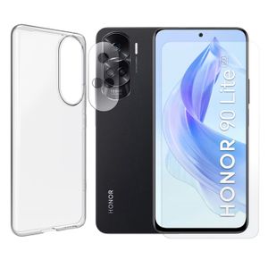 Kit 3 Films Protecteurs En Verre Trempé 9H Pour Honor 90 Lite - 0,33 Mm, Ultra Transparent