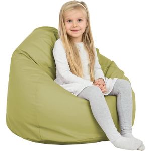 POUF - POIRE Pouf Poire pour Enfants Pouf geant , Intérieure , Remplissage , Fauteuil Poire Enfant pour Salon , Certificat , Simili-Cur , A198