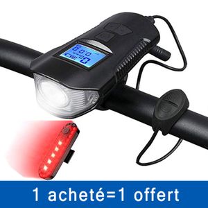 Kit d'éclairage vélo Avant / Arriere Bijou LED avec réflecteur ILLICO 3