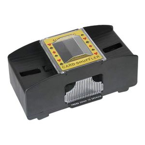 Machine à Mélanger Cartes Mélangeur Cartes électrique 1-4 Paquets - Alimentation USB/piles