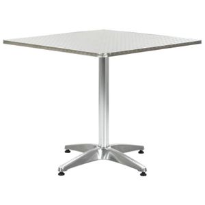 Table Bistrot Aluminium Achat Vente Pas Cher