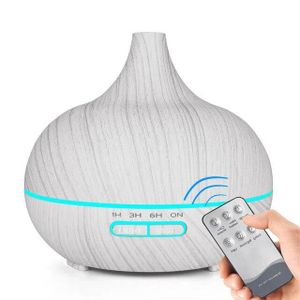 DIFFUSEUR Couleur 03 Télécommande  Searide 500ml humidificateur d'air Aromathérapie à ultrasons Diffuseur d'Huile Essen