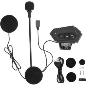 Generic Casque Moto Bluetooth Sans Fil, Casque Trottinette Ecouteur Sans Fil,  Microphone à prix pas cher