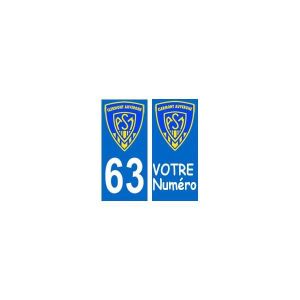 Sticker ASM Clermont Ferrand - Neuf - Support Fan Rugby Français