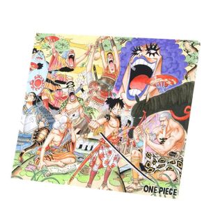 Tableau One Piece Tous les personnages 3 Toile Avec Cadre - ProduitPOD