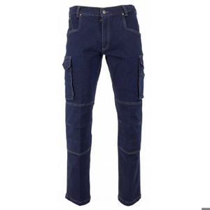 Pantalon de travail à genouillères multi poches LMA Minerai