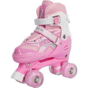 DF06 Chaussures de marche Patins à roulettes rétractables à quatre