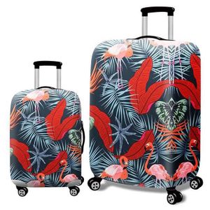 voyage usage quotidien bagages école XL code polygone housse imprimée polygonale GUYAQ Housse de protection élastique pour valise