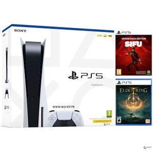 CONSOLE PLAYSTATION 5 Console de salon - Sony - Pack Playstation 5 Stand