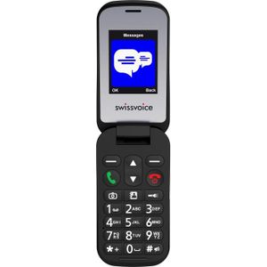 MOBILE SENIOR SWISSVOICE S24 - Téléphone mobile débloqué 2G à cl