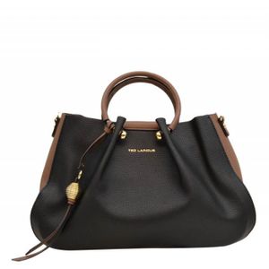 SAC À MAIN Sac à main Ted Lapidus TLAU8924-noirtaupe 37 x 24 x 15 Noir