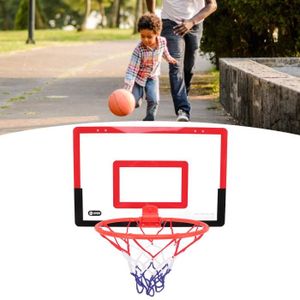 PANIER DE BASKET-BALL Cercle Panier de Basket Mural Anneau de Basketball avec Filet Intérieur/Extérieur pour Enfants RUIDA