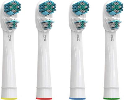 Lot De 4 Brossettes Oral-B Pure Clean Charbon – Têtes De Rechange Pour Brosses à Dents électriques – Neuf