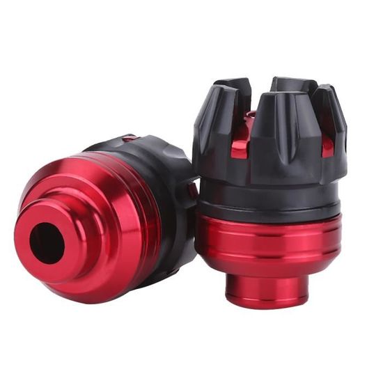 Curseurs De Cadre De Fourche En Alliage CNC Pour Moto/scooter - Protection En Cas De Chute - Couleurs : Or, Bleu, Rouge, Etc. - Dimensions 59x46x15 Mm