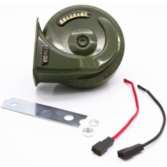 Klaxons Auto, Klaxon De Voiture 2pcs 600DB 12V Corne D'air For Escargot De Voiture Corne D'air électrique Bateau Marin Marin Bruyant Bateau Moto Moto Double Ton Corne De Voiture Corne