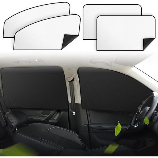 Zhongtou Rideaux De Séparation De Voiture Noir Grande Siège