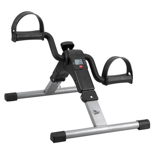 Pedalier bras jambes UTEN Exerciseur pliable Mini velo d exercice Argent Cdiscount Sport