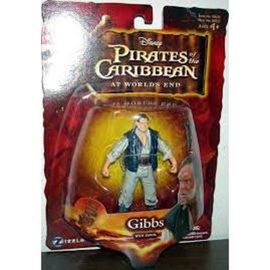 FIGURINE MINIATURE Pirates des caraibes of the Caribbean Figurine GIBBS with pistol 10cm