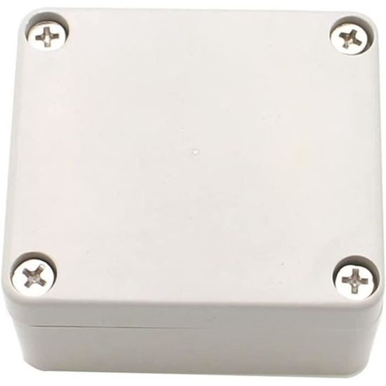 Boîtier De Jonction étanche IP65 - Plastique ABS Blanc, 230x150x85 Mm - Pour Projets électroniques, Câblage, Extérieur
