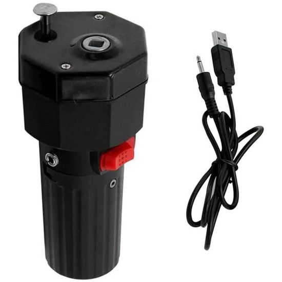 Motorisation Barbecue Moteur Rôtisserie Barbecue 15W - Acier Inox 304 - Support Jusqu'à 70kg - Pour Grill Tournebroche électrique