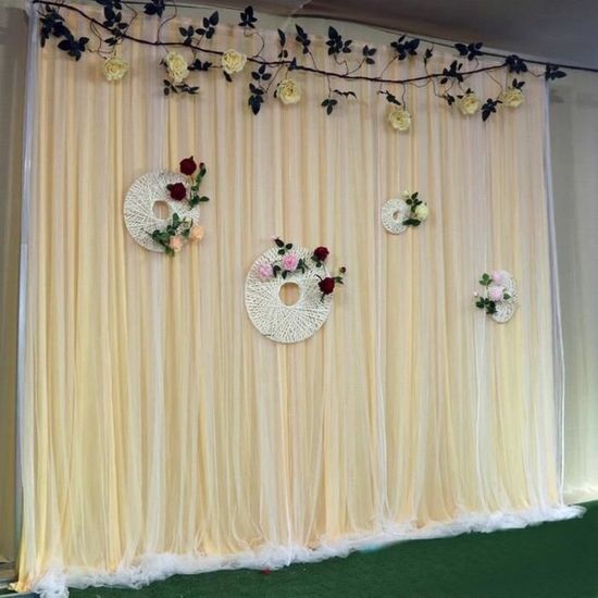 Toile De Fond Photo Pliable En Polyester - 1,6 X 2 M, Blanc | Pour Studio, Vidéoconférence, Création De Contenu