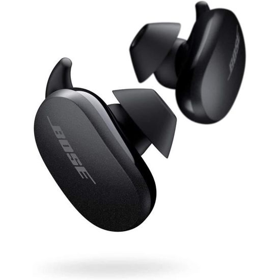 Bose Écouteurs à réduction de bruit QuietComfort® Earbuds – performante et étui de chargement, coloris Noir