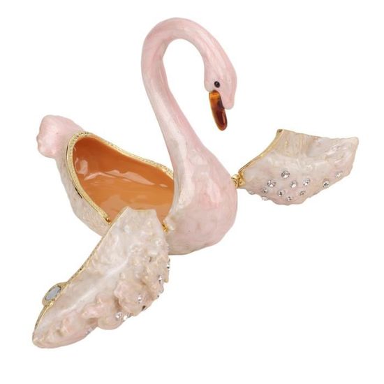 Sucrier Cygne PHENOFICE - Pot à Épices Doré - Décoration De Table Élégante - Avec Cuillère
