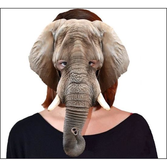 Masque en Carton Elephant - Taille Unique - Cdiscount Jeux - Jouets