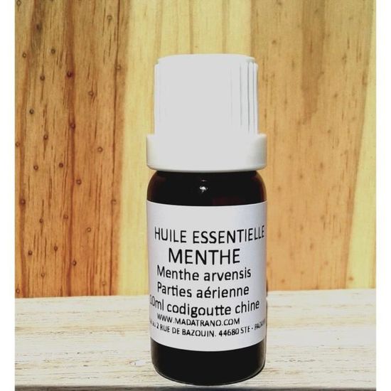 Menthe - Huile essentielle pure - Flacon de 10 ml - Cdiscount Santé ...