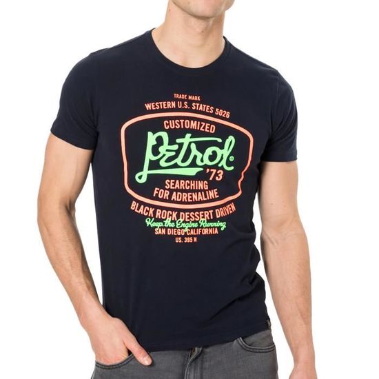 T shirt sales petrol homme