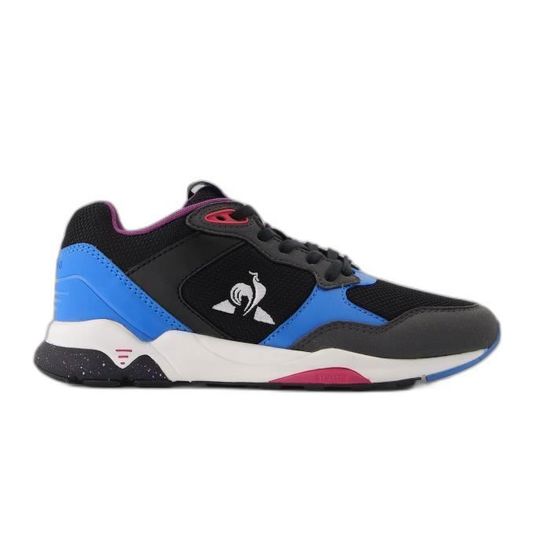 Basket Le Coq Sportif noir femme Cdiscount