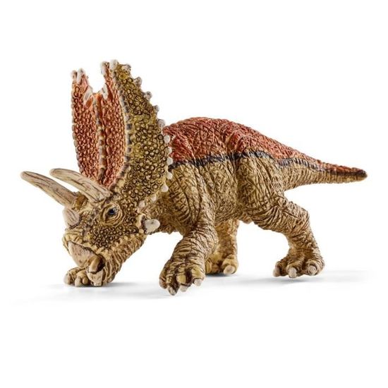 Figurine dinosaure : Mini Pentacératops - SCHLEICH - Mini Pentaceratops - 1 figurine - Marron - Enfant - 3 ans