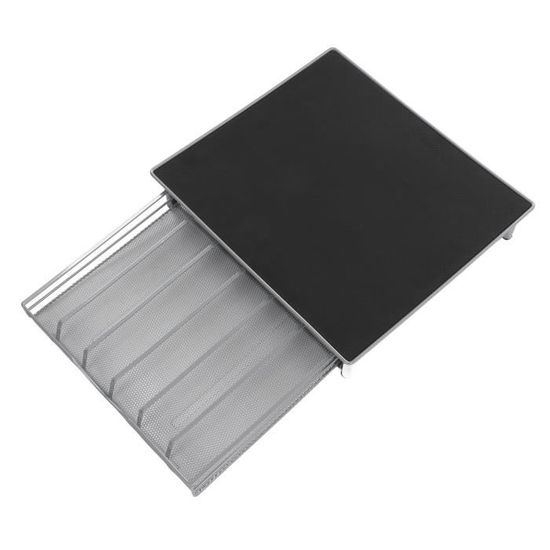 Rangement Pour Dosettes De Café Transparent – Couvercle Anti-Poussière | Organisateur Comptoir Cuisine Bureau