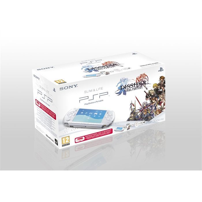 Console Psp Slim & Lite 3004 Pw Blanche + Jeu Fina
