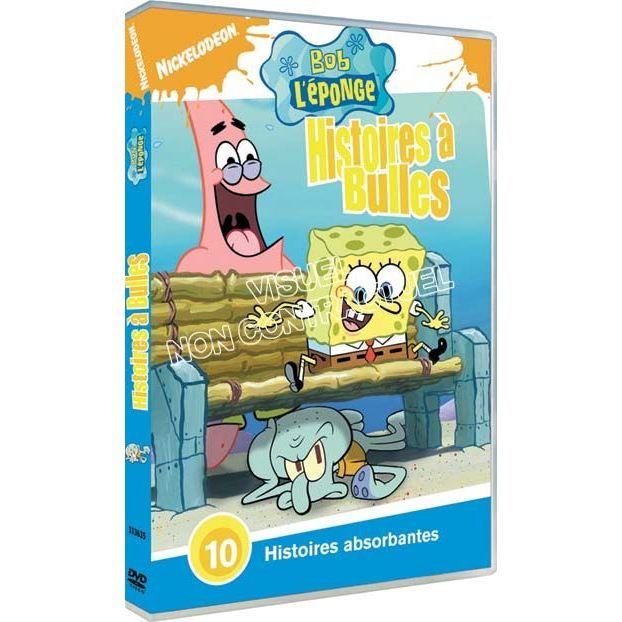 Dvd Bob L Eponge Histoires A Bulles En Dvd Dessin Anime Pas Cher Cdiscount