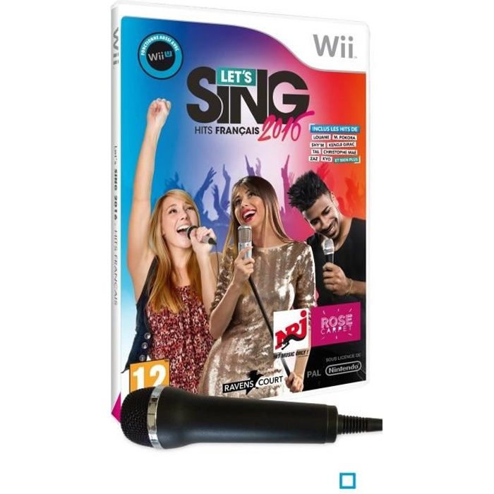 Let's Sing 16 Hits Français Jeu Wii + 1 Micro - Cdiscount Jeux vidéo